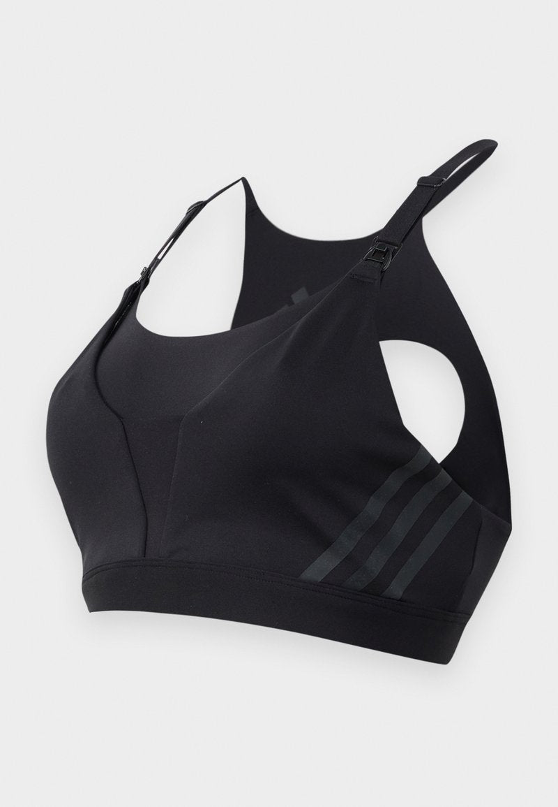 adidas Performance Sport-BH mit mittlerer Stützkraft Media 1