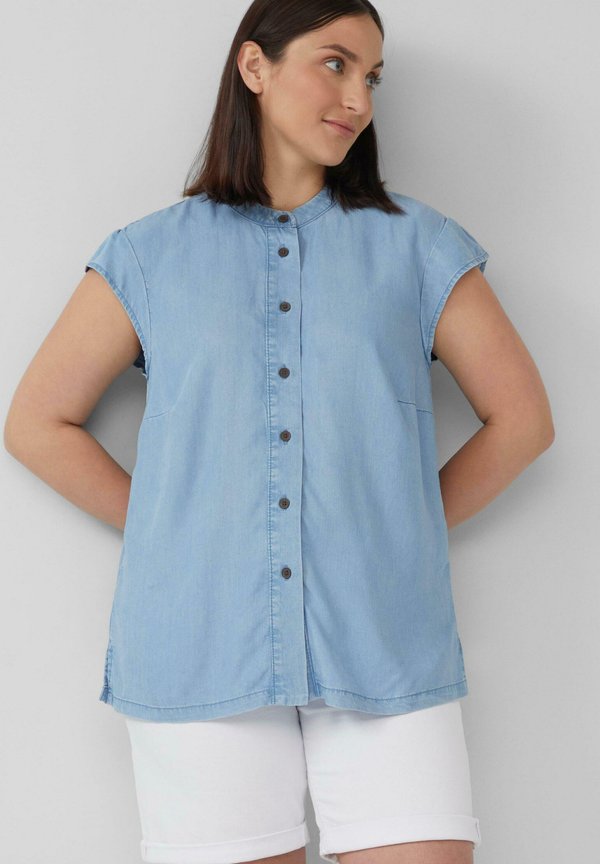 s.Oliver Button-down blouse - hellblau