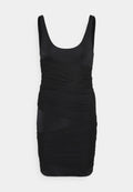Missguided CROSS FRONT LAYERED MINI DRESS