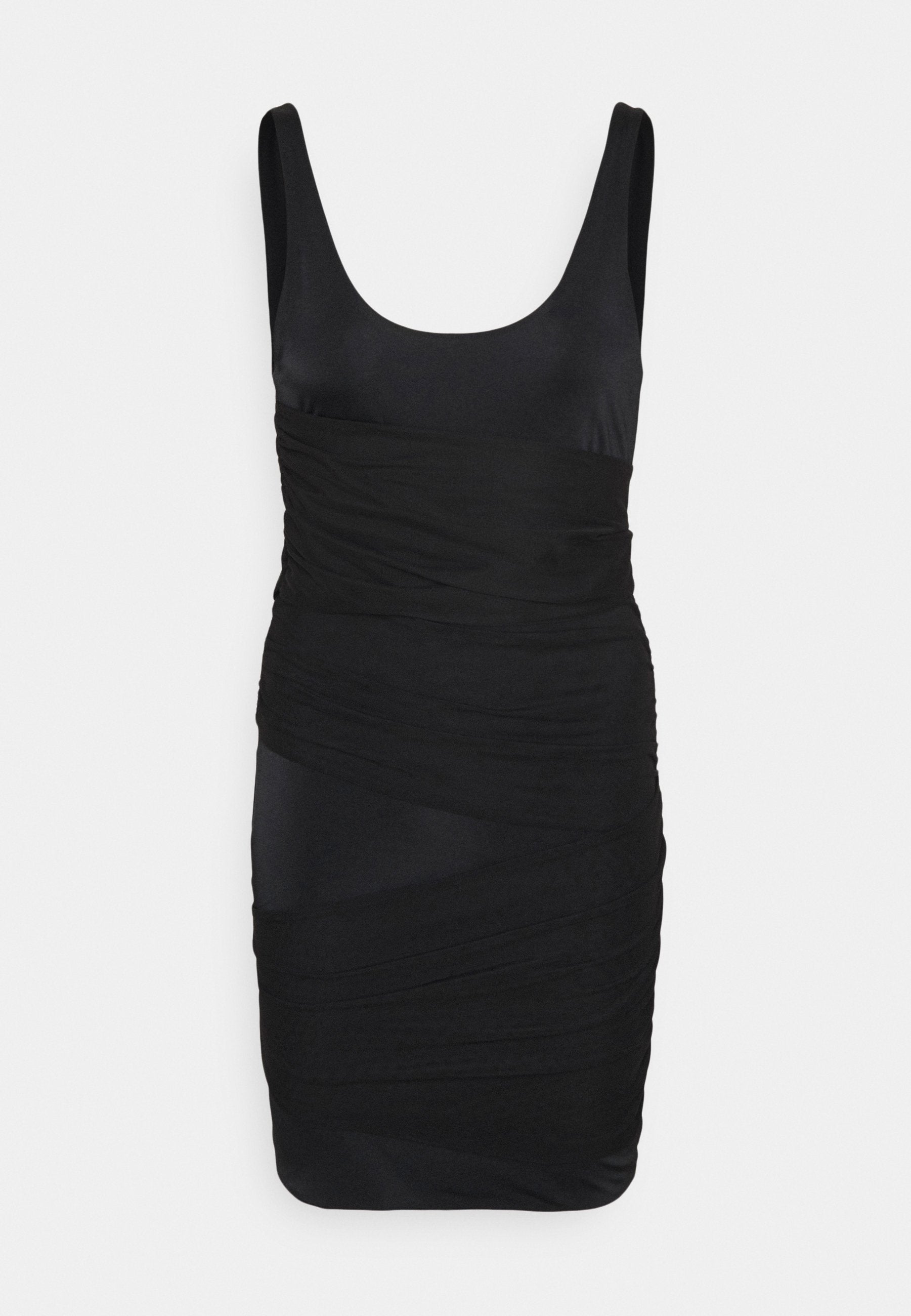 Missguided CROSS FRONT LAYERED MINI DRESS