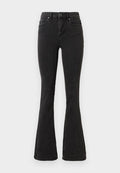 Vero Moda Flared fit VMFLASH Mid rise - Bootcut jeans - black