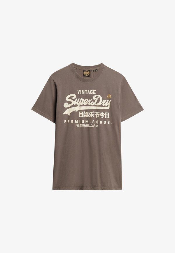 Superdry & Co Print T-shirt - vintage black