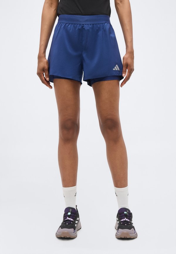 adidas Performance RUN - 2-in-1 shorts - tech indigo