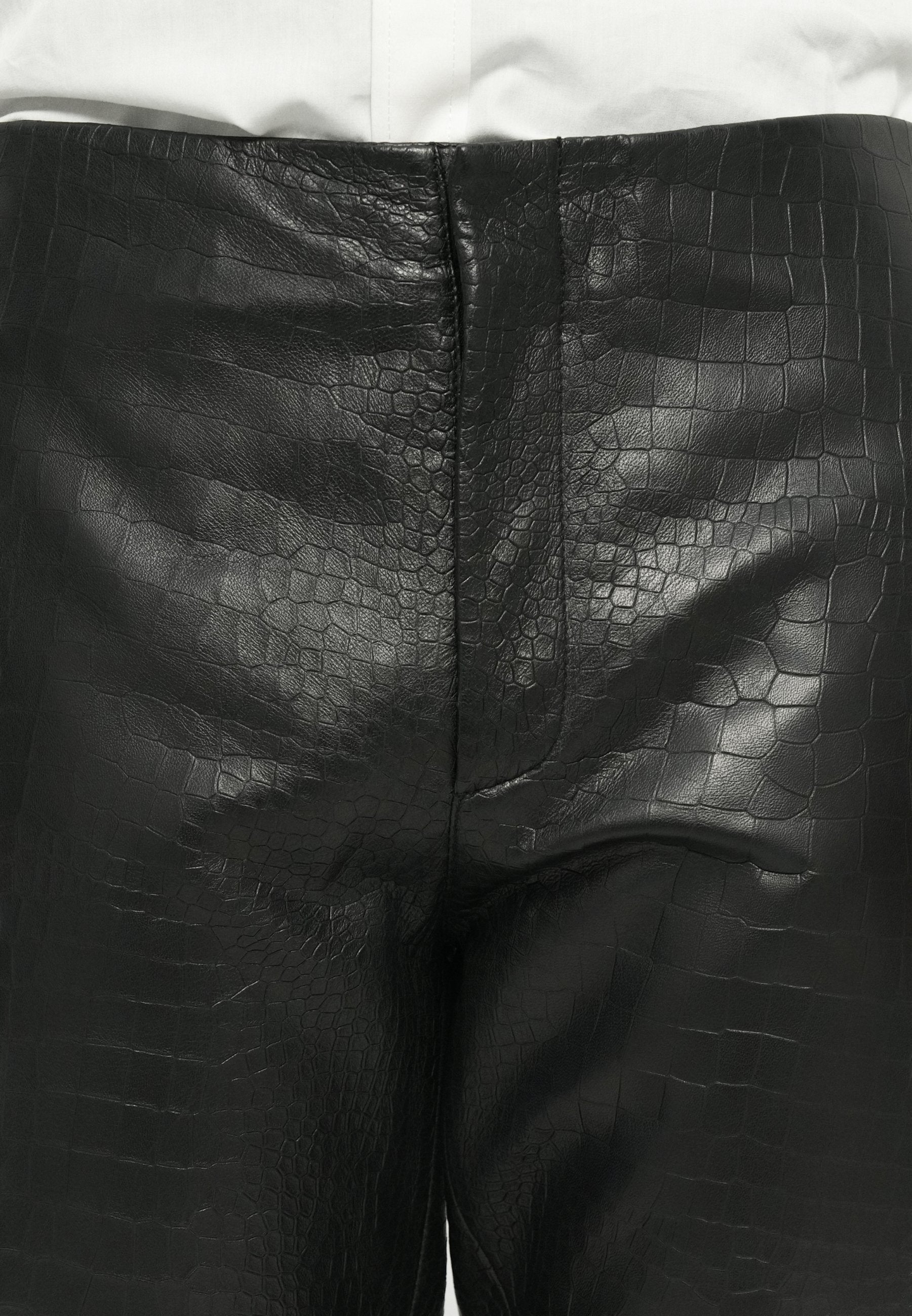 STUDIO ID CROCO TROUSERS