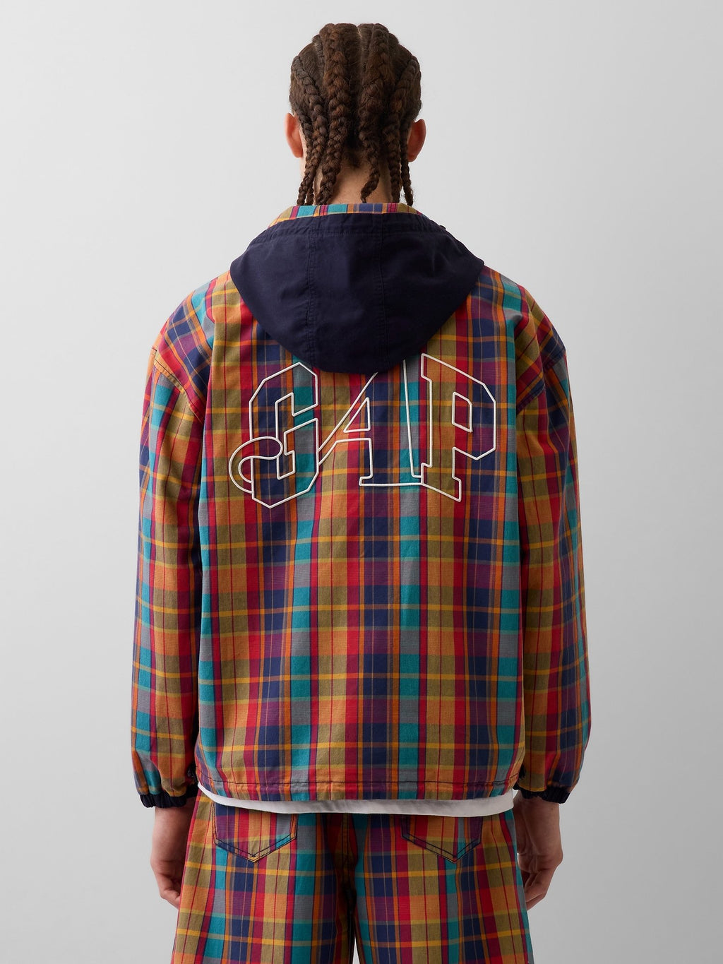 GAP GAP AWAKE NY OVERSIZED REVERSIBLE CANVAS JACKET