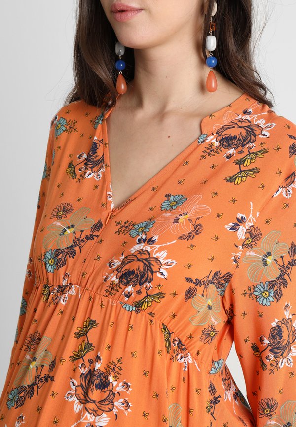 ohma! PRINTED BOHO NURSING DRESS