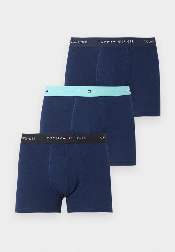 Tommy Hilfiger SIGNATURE 3 PACK - Trunks - black, blue, multi-coloured