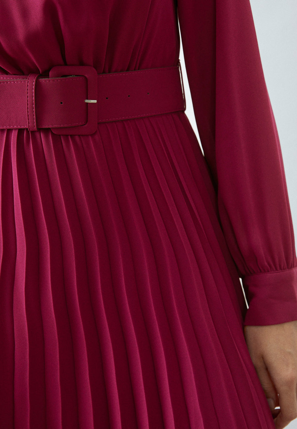 Anna Field PLISSEE MIDI DRESS