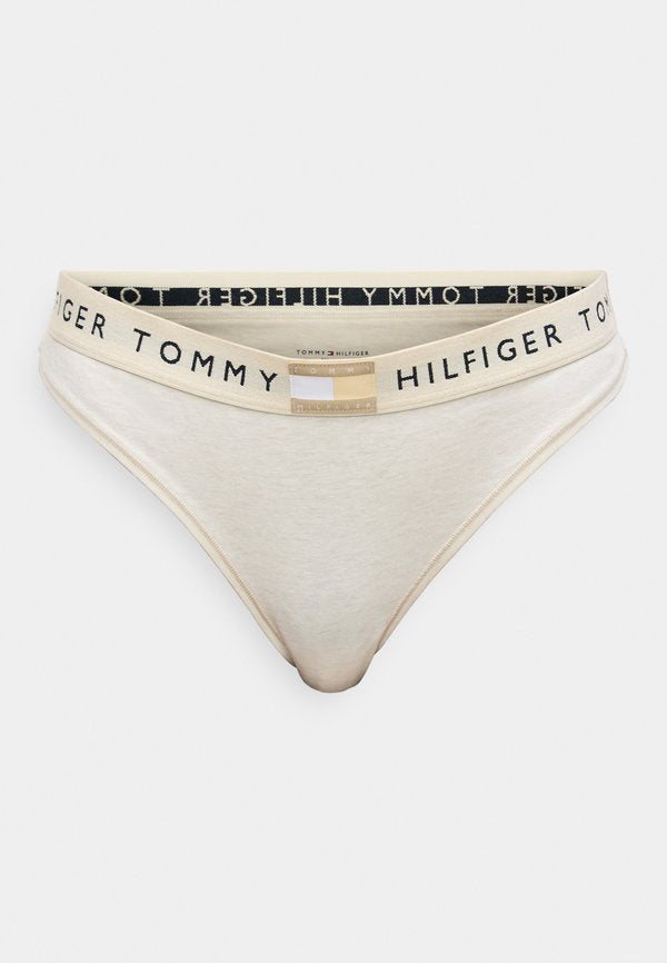 Tommy Hilfiger HERITAGE CLASSIC THONG - Thong - beige heather