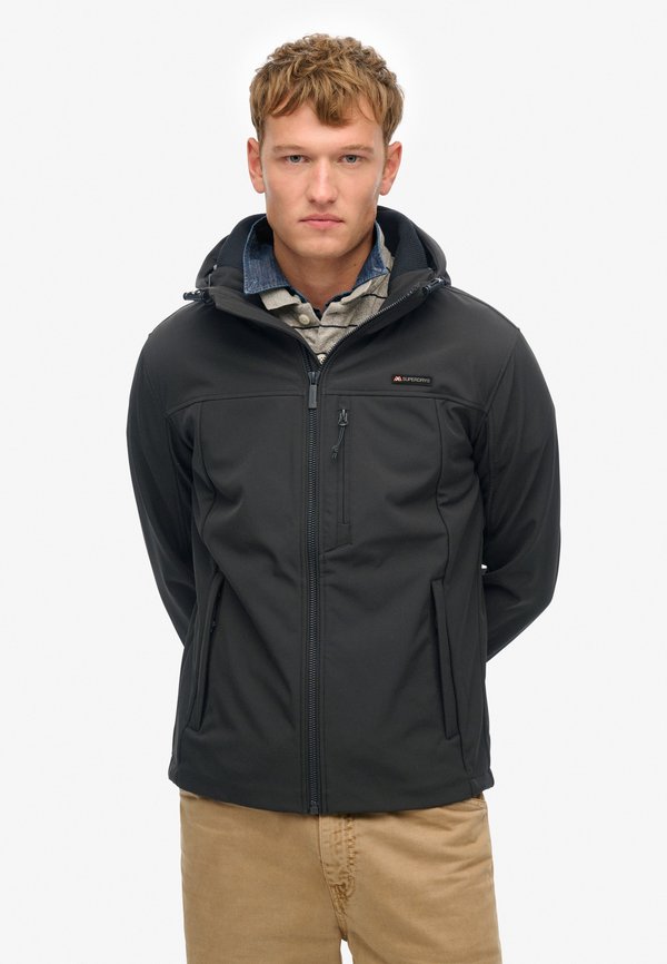 Superdry & Co HOODED TREKKER - Outdoor jacket - black