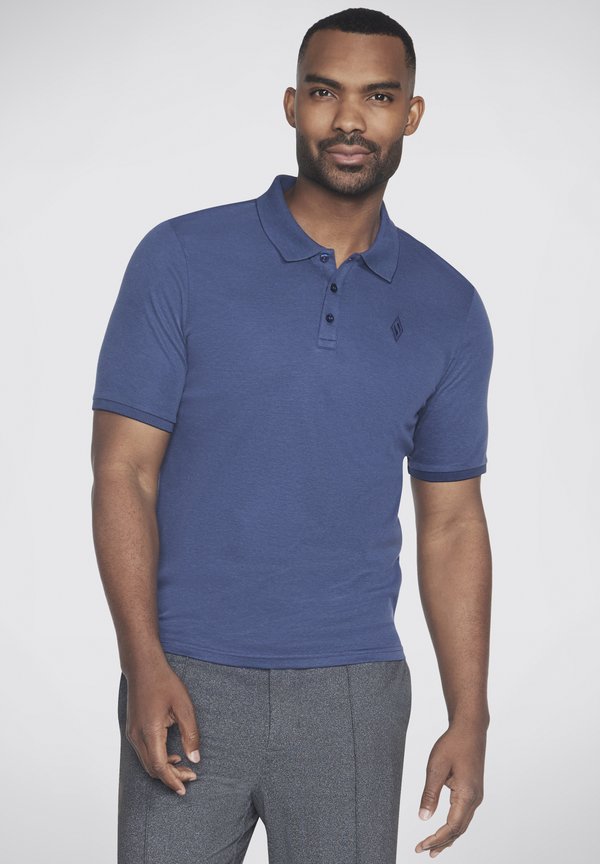Skechers OFF DUTY - Polo shirt - marineblau