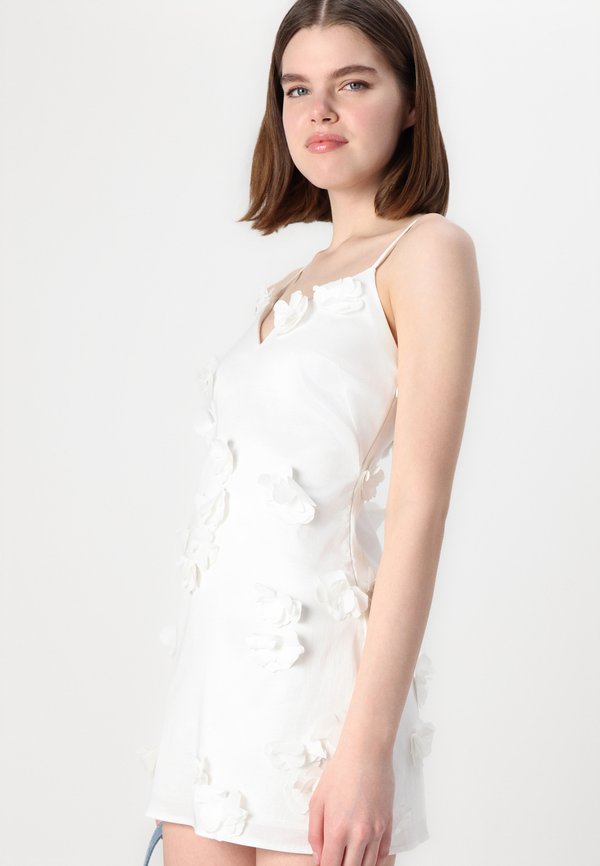 Abercrombie & Fitch Applique Floral Mini Dress