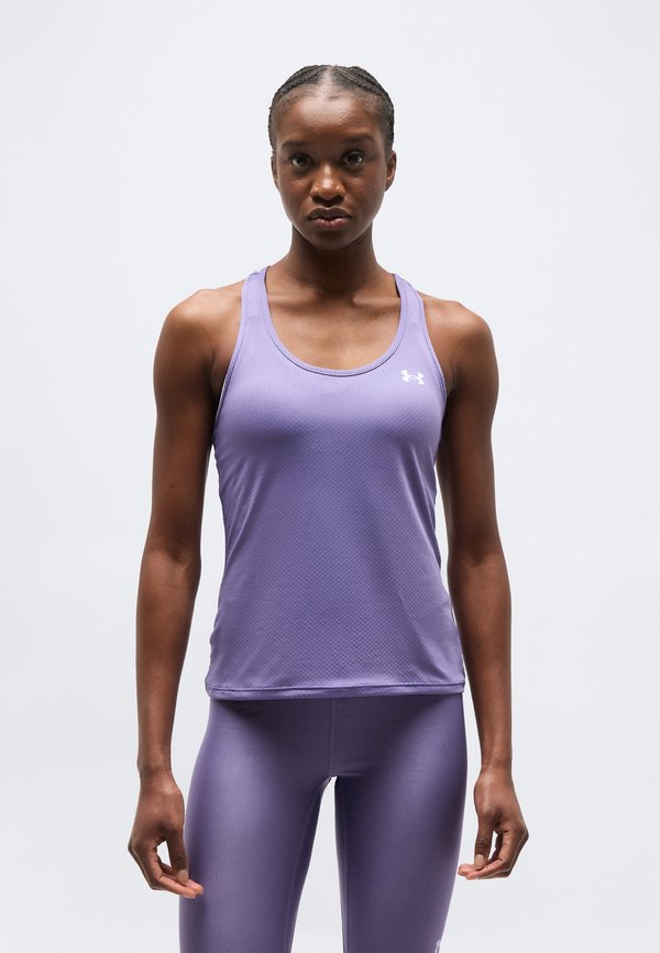Under Armour TECH MESH - Top - purple luxe/white