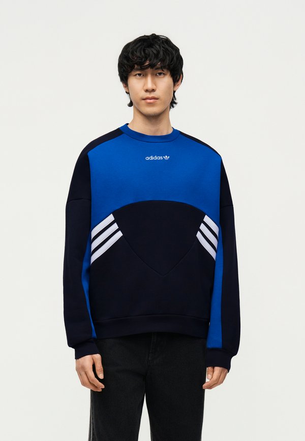 adidas Originals MUNICH UNISEX - Sweatshirt - black/team royal blue