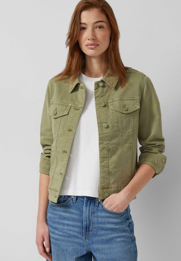 s.Oliver Denim jacket - olivgrün