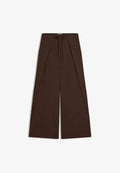Bershka TROUSERS - Trousers - dark brown