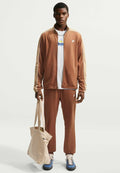 Nike Sportswear CLUB SET - Tracksuit - ale brown parachute beige white white