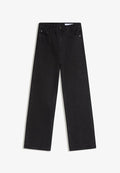 Bershka Straight leg jeans - black