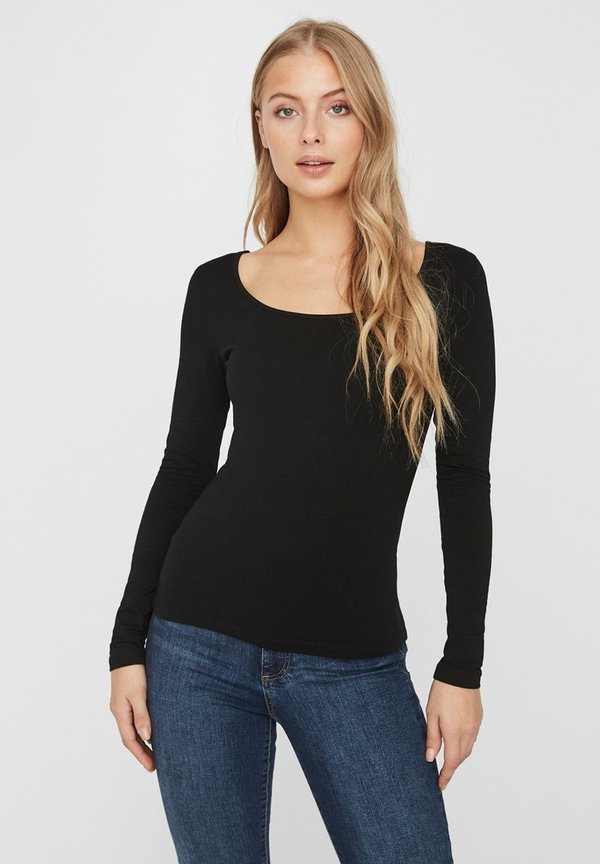 Vero Moda Long sleeved top - black