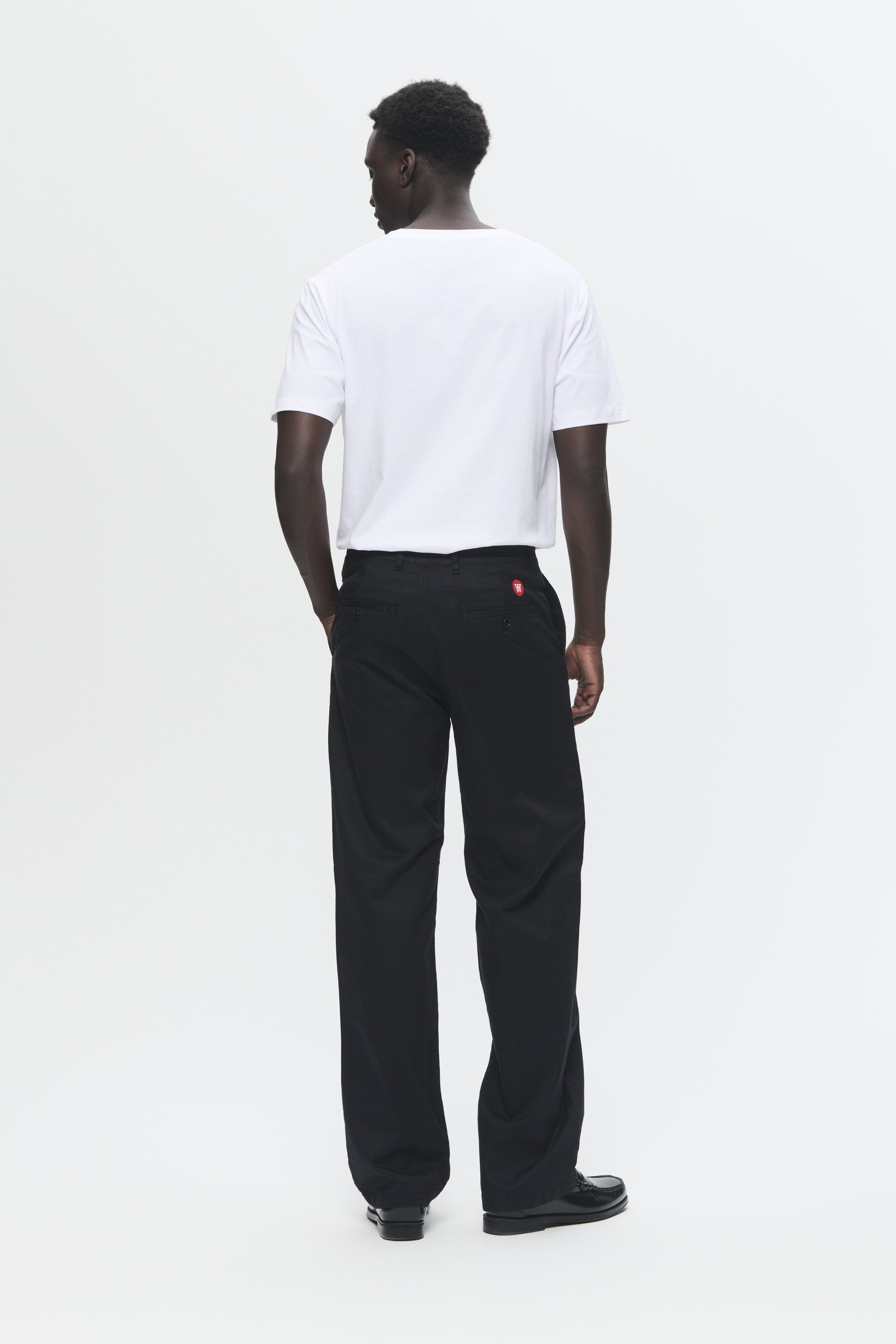 WOOD WOOD WWSILAS TWILL STRAIGHT LEG
