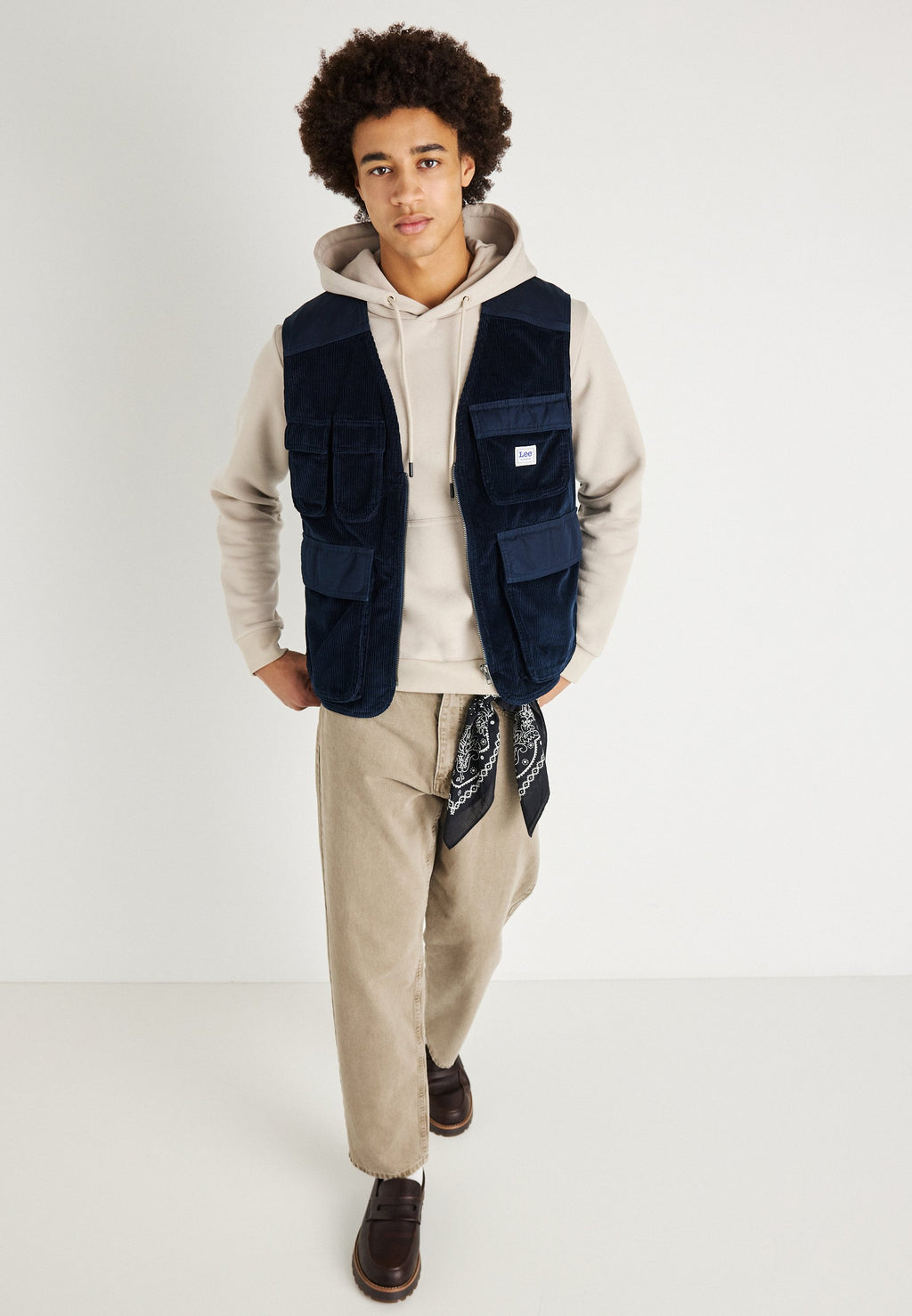 Lee MIXED MEDIA VEST