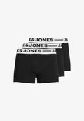 Jack & Jones SENSE TRUNKS 3-PACK NOOS - Trunks - black