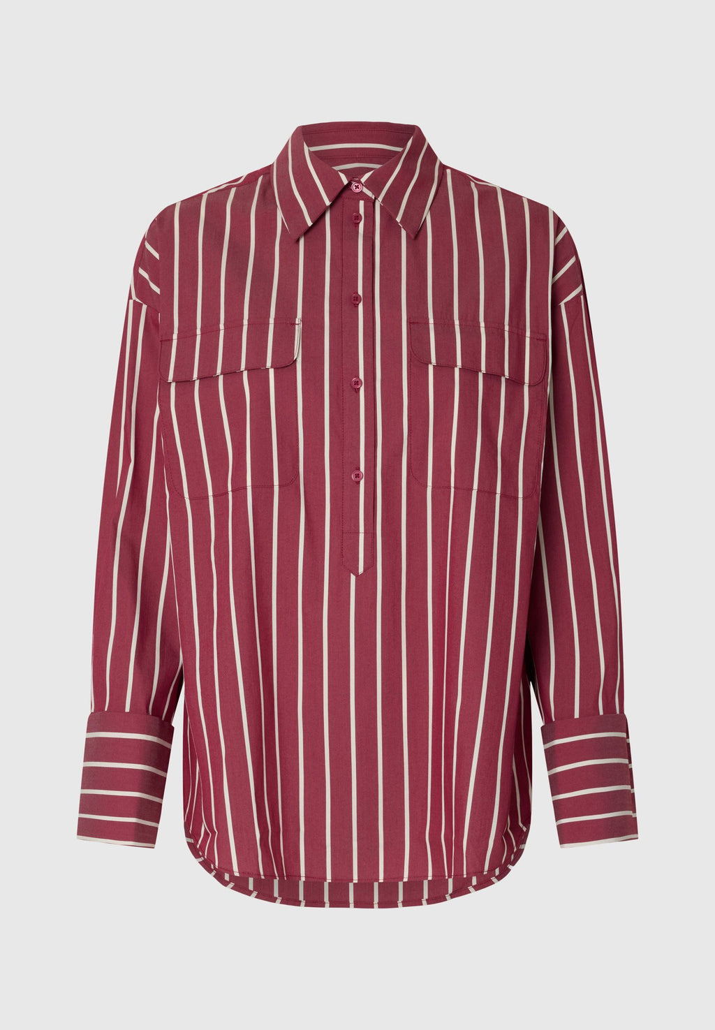 Selected SLFBEA OVERSIZE LS SHIRT B
