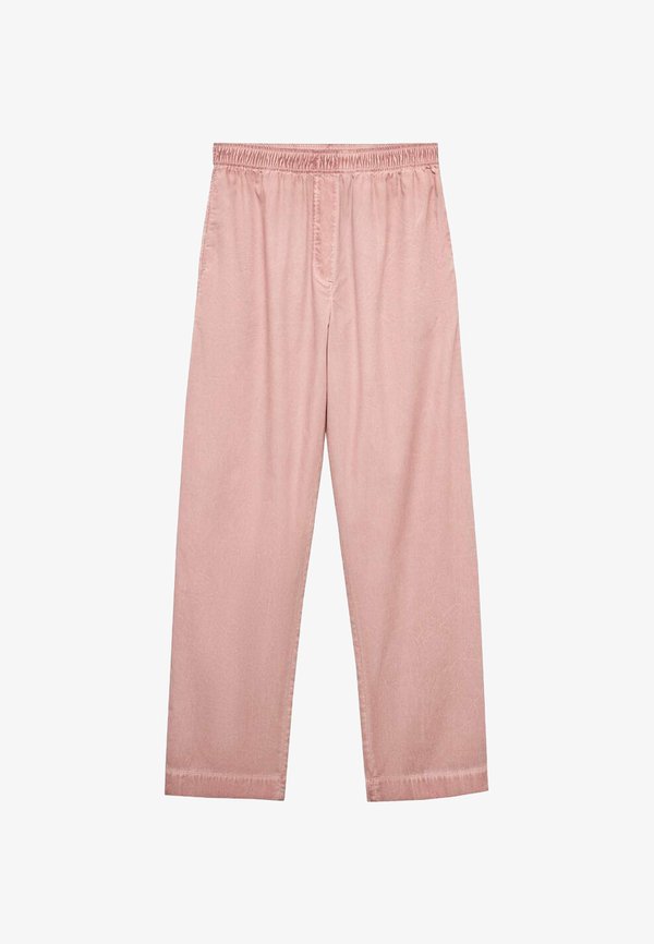 Mango GARMENT-DYED LONG  - Pyjama bottoms - pink