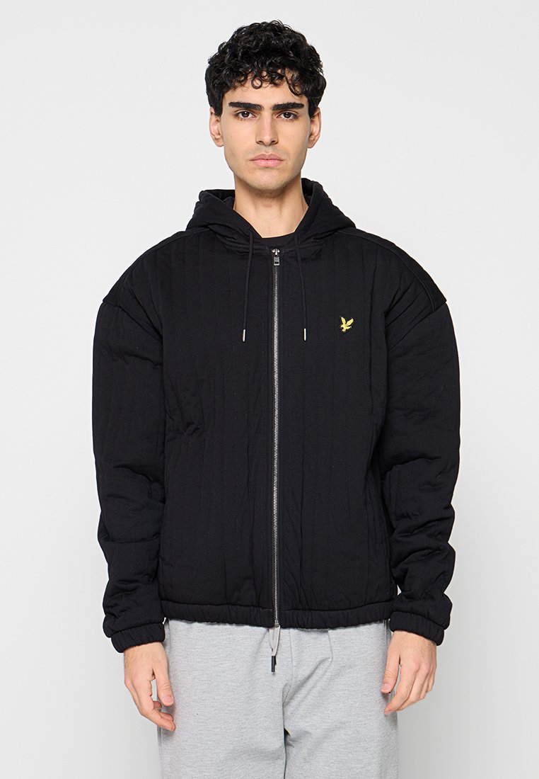 Lyle & Scott QUILTED ZIP THROUGH HOODIE