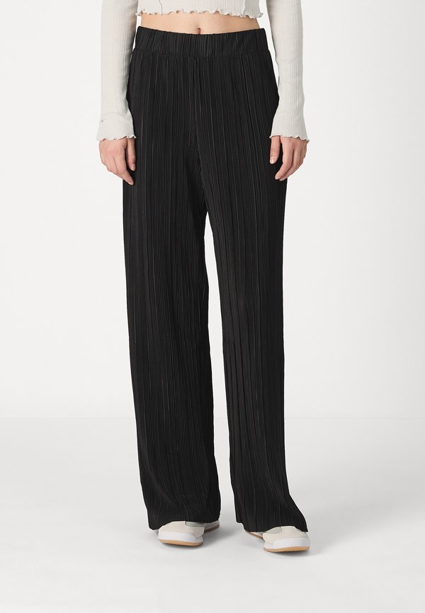 ONLY ONLRAVENNA Regular Fit - Trousers - black