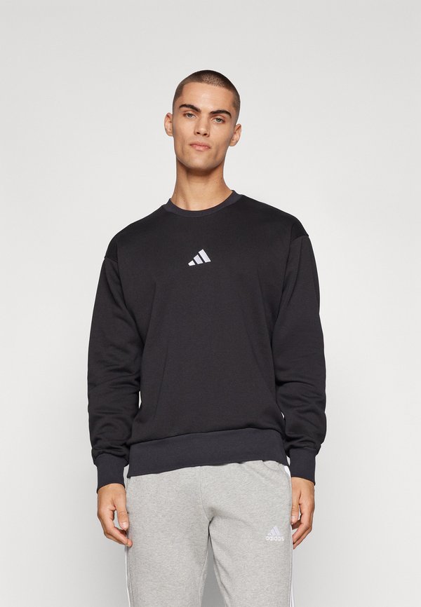 adidas Sportswear M FEELCOZY SWT - Sweatshirt - black   white