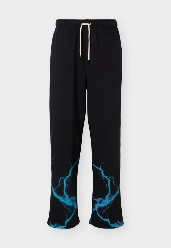 Nike Performance Tracksuit bottoms - black/light current blue/pale ivory