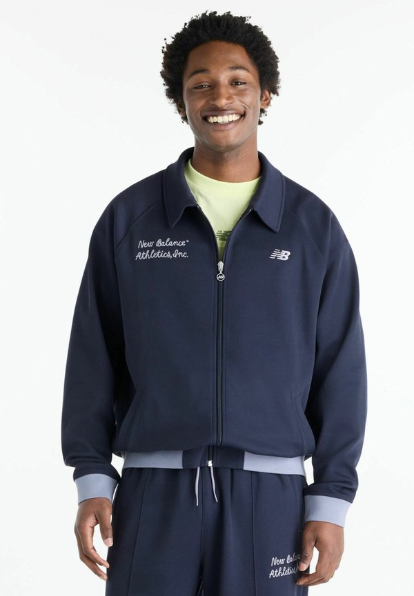 New Balance SPORT LEGACY PIQUE JACKET - Light jacket - dark night