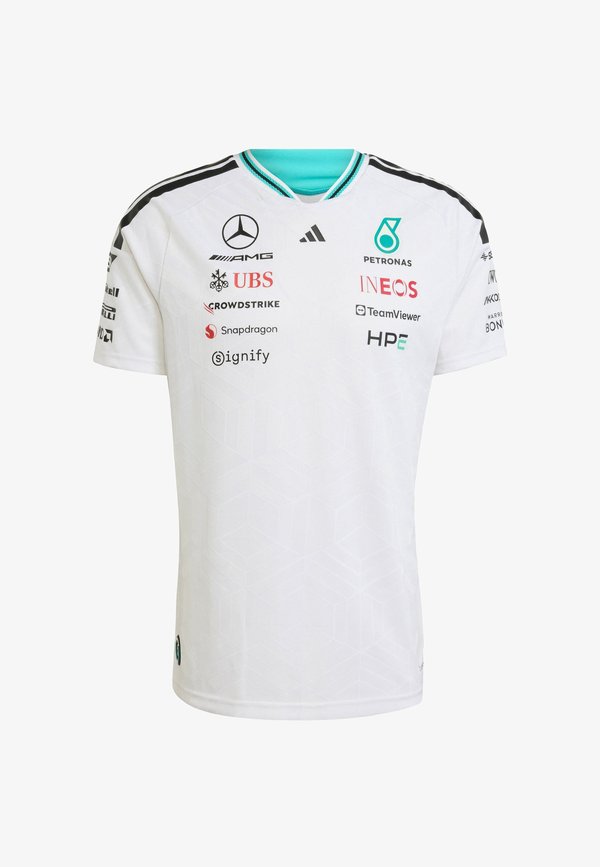 adidas Performance MERCEDES - AMG PETRONAS FORMULA 1 TEAM DRIVER AUTHENTIC - Sports T-shirt - white