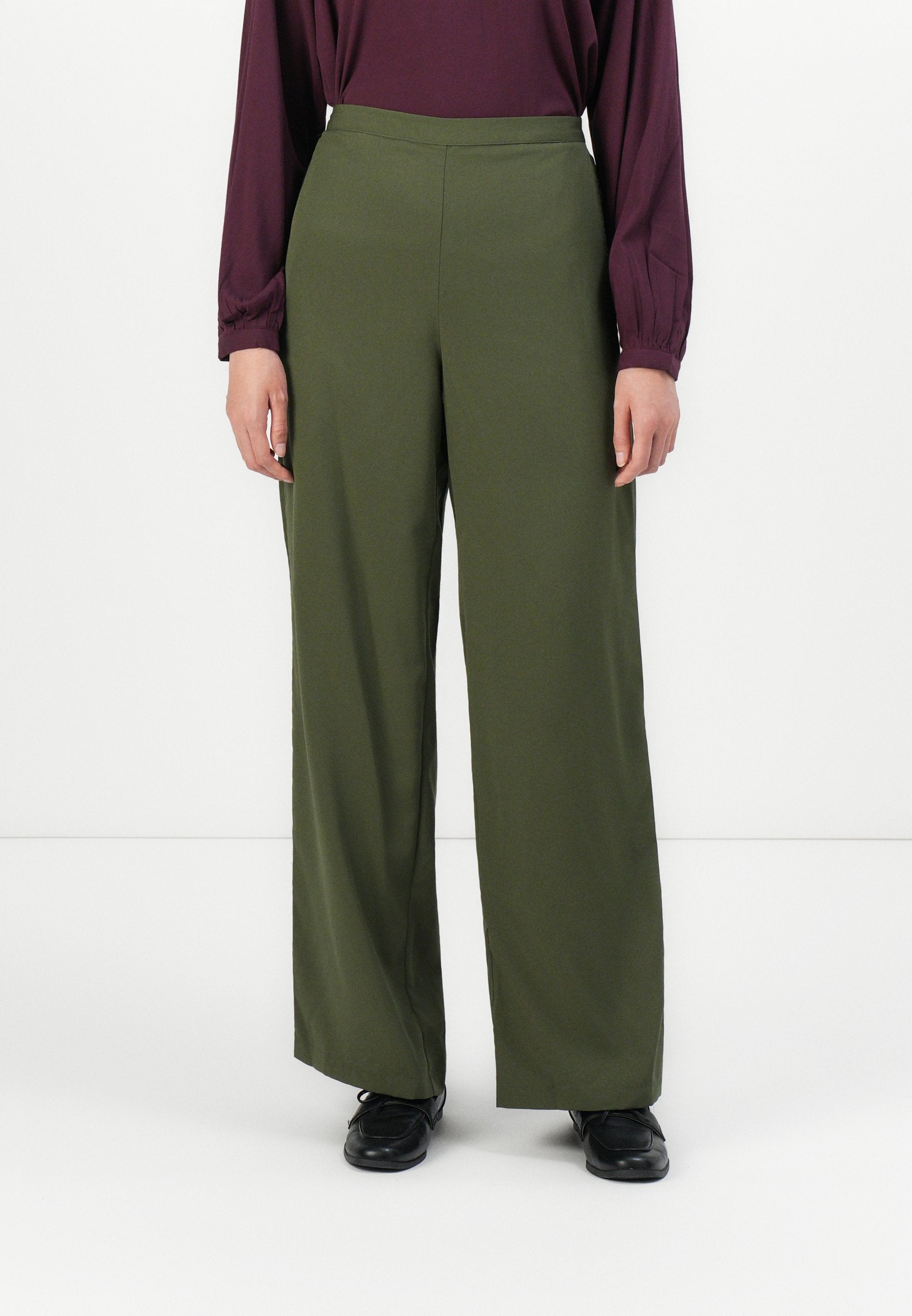 VILA Wide-leg High waist