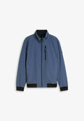 TOM TAILOR TOM TAILOR JACKEN BLOUSON JACKE MIT VERSTAUBARER KAPUZE - Light jacket - vintage indigo blue