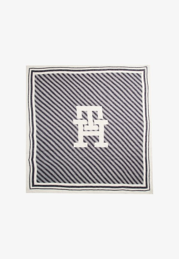 Tommy Hilfiger PREMIUM BEACH SQUARE - Foulard - blue