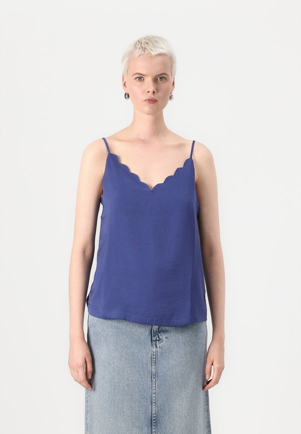 ONLY ONLDEBBIE SINGLET NOOS WVN - Top - skipper blue