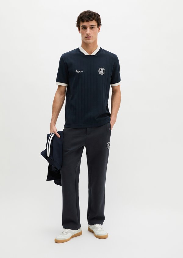 Marc O'Polo MOP CLUB '67 FOOTBALL TRICOT SHIRT, RIB