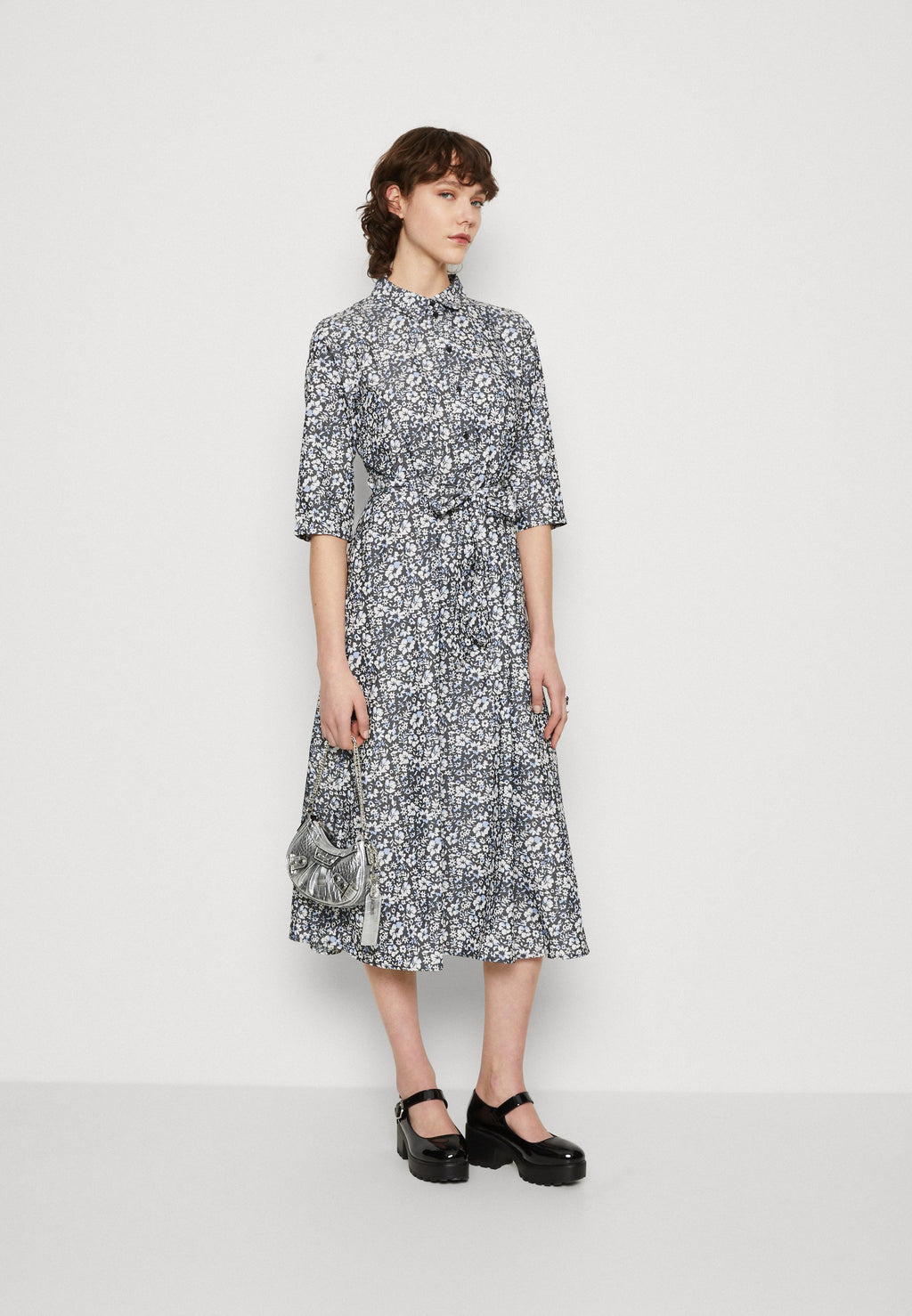 JDY JDYCLAIRE LIFE SHIRT MIDI DRESS