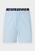Tommy Hilfiger LOGO MEDIUM DRAWSTRING - Swimming shorts - blue