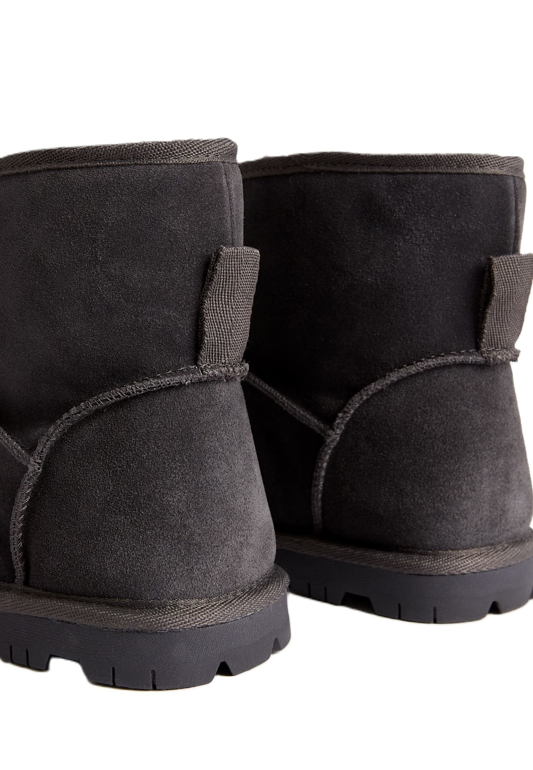 Marks & Spencer Suede Faux Fur Lined Slipper Boots