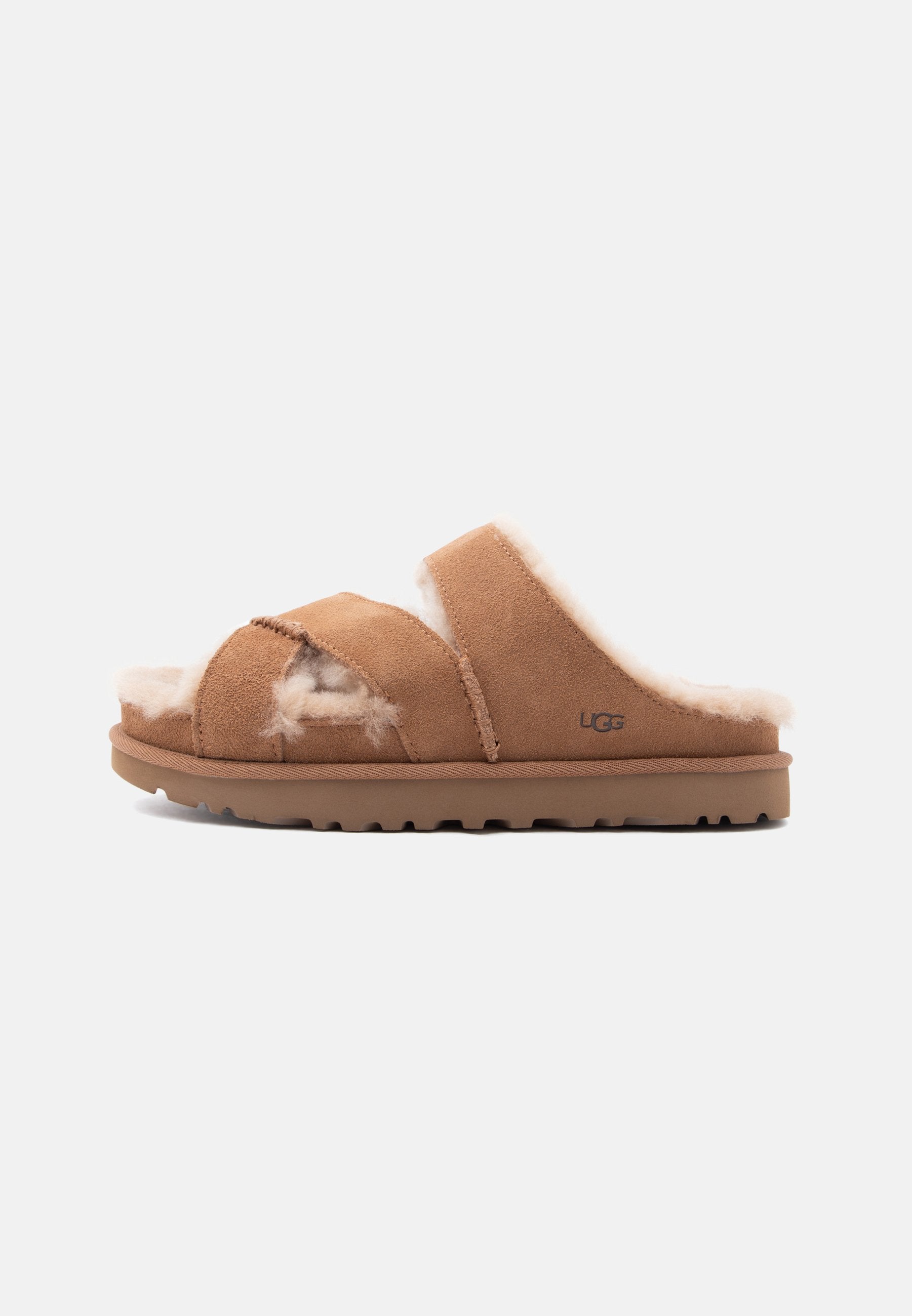 UGG GREENPORT CROSS STRAP SLIDE