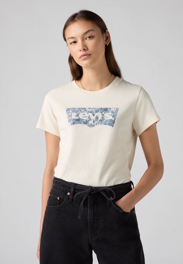 Levi's® Print T-shirt - floral bw fill egret