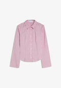Bershka WITH WIDE SLEEVES - Button-down blouse - pink