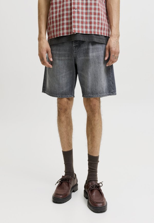 Jack & Jones Denim Relaxed Fit - Denim shorts - grey denim