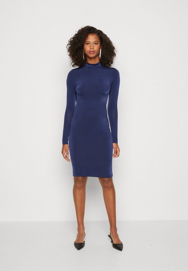 WAL G. TAZ BACKLESS MIDI DRESS