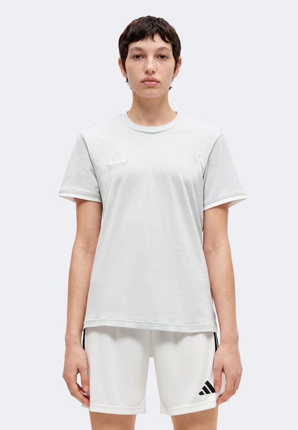 adidas Performance ENTRADA26 TEE - Basic T-shirt - team light grey/white