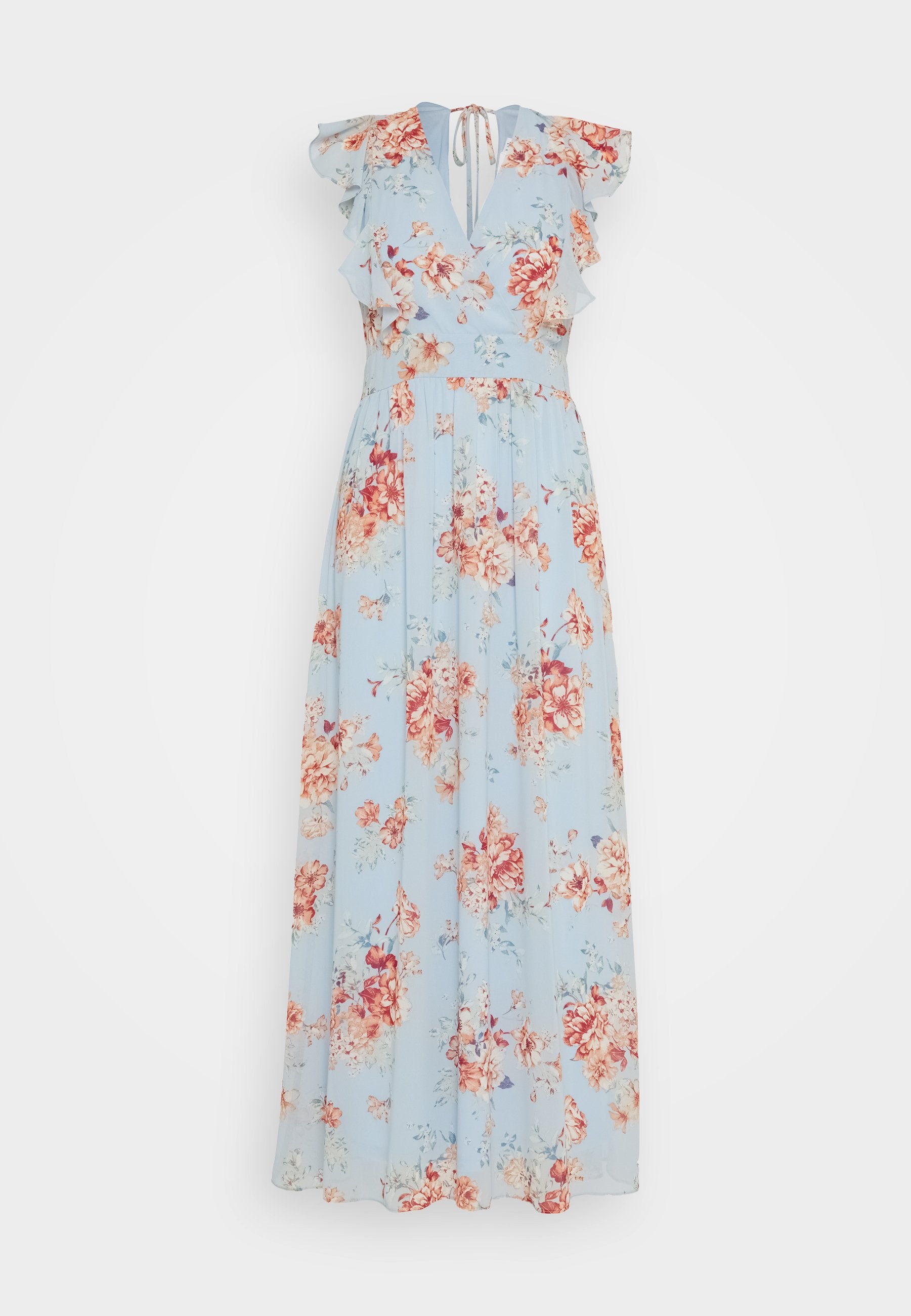 VILA VIKARIN V NECK ANKLE DRESS