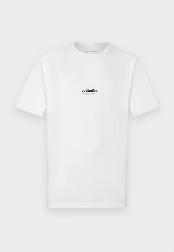 Jack & Jones JJESOHO TEE SS CREW NECK NOOS - Print T-shirt - white